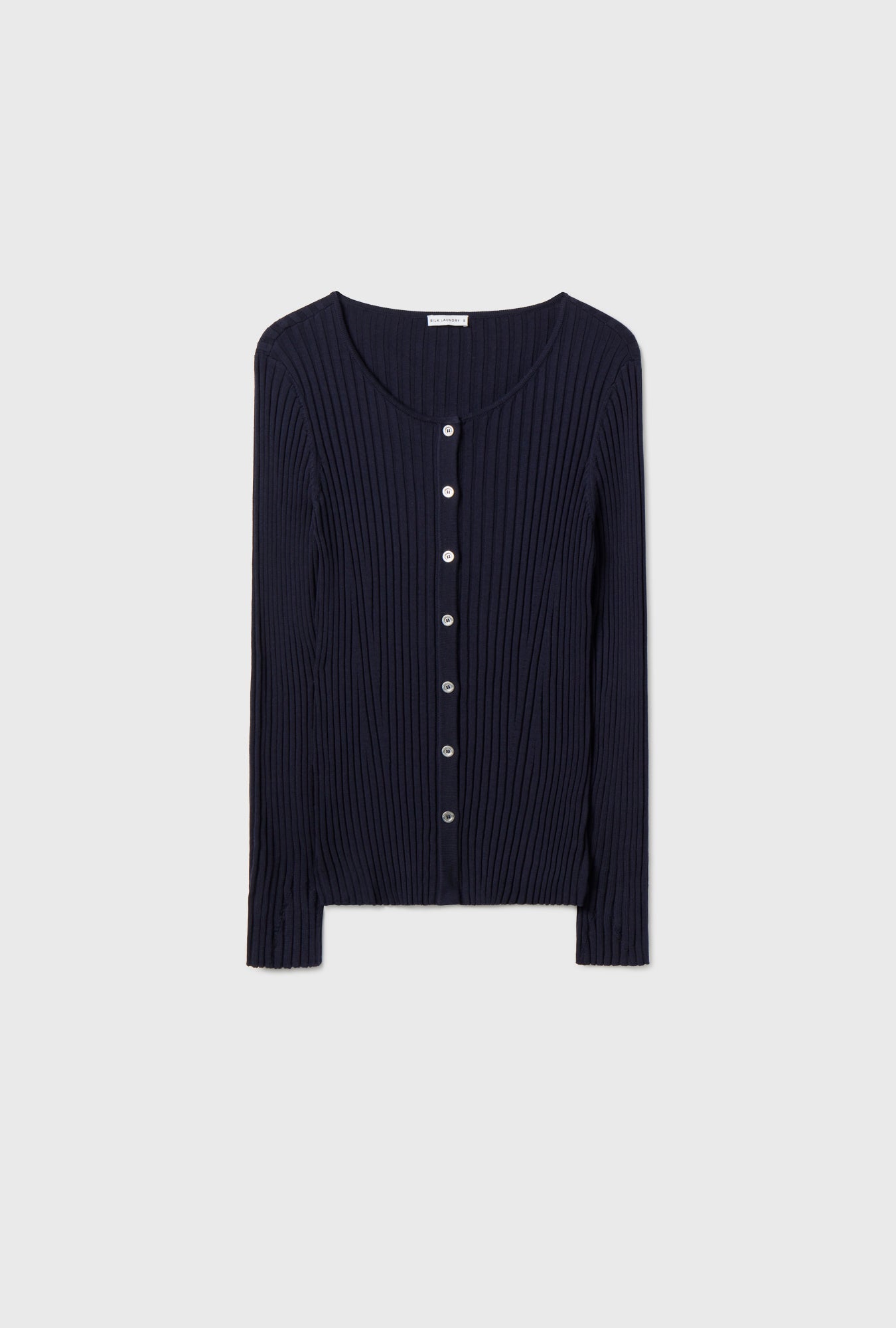 RIBBED KIA CARDIGAN MIDNIGHT