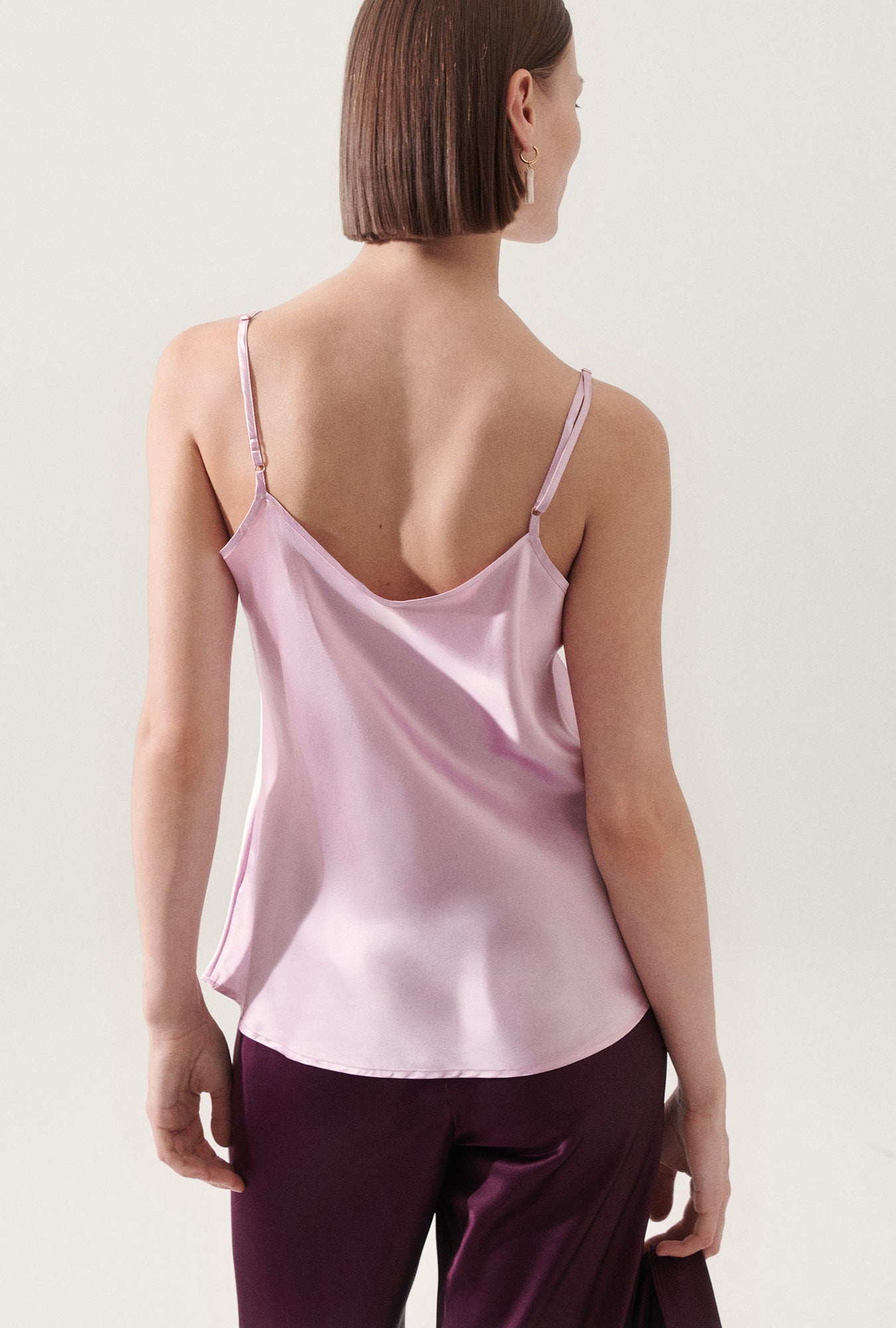 BIAS CUT CAMI LILAC