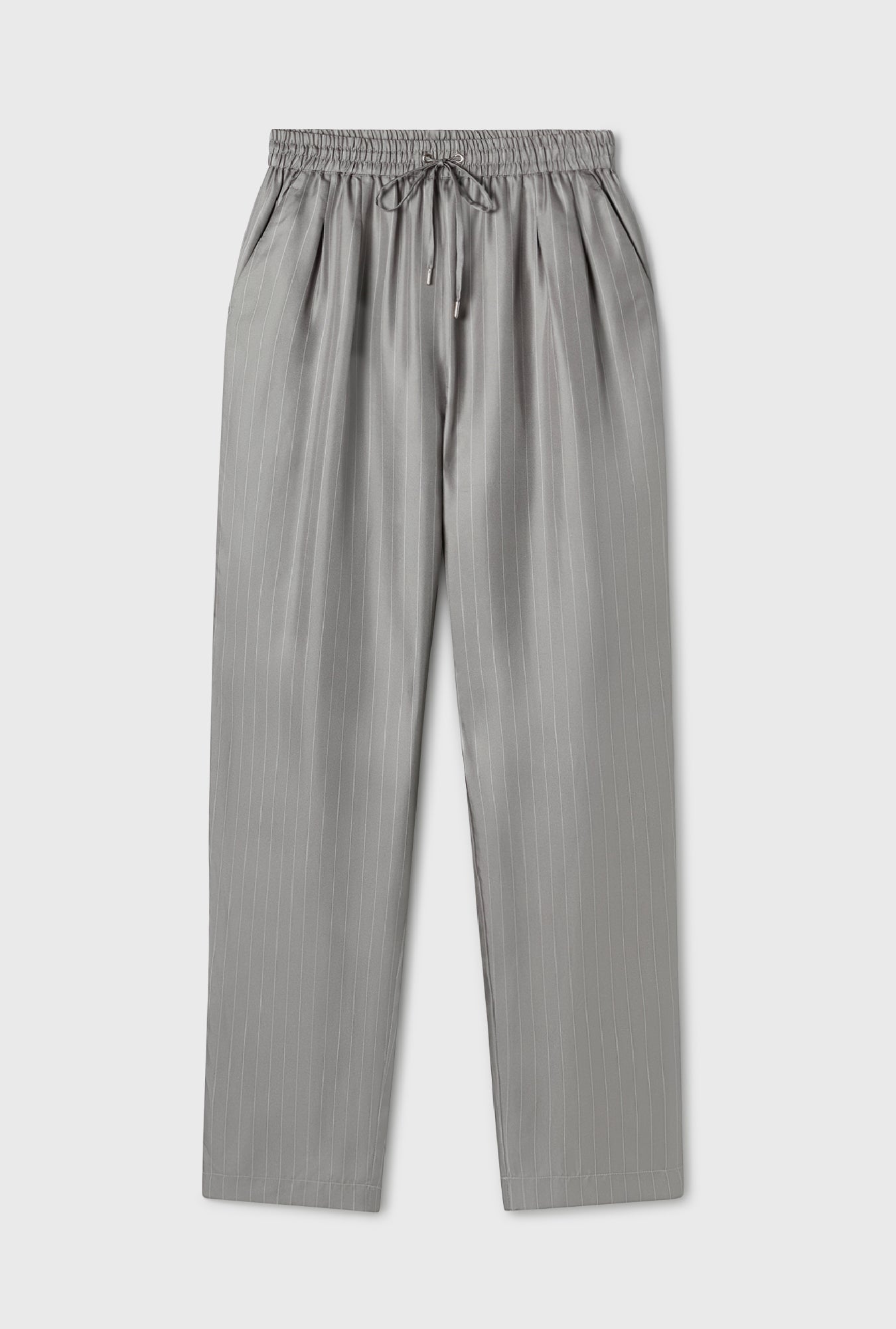 PANTALON SLOUCH EN TWILL MOON PINSTRIPE 