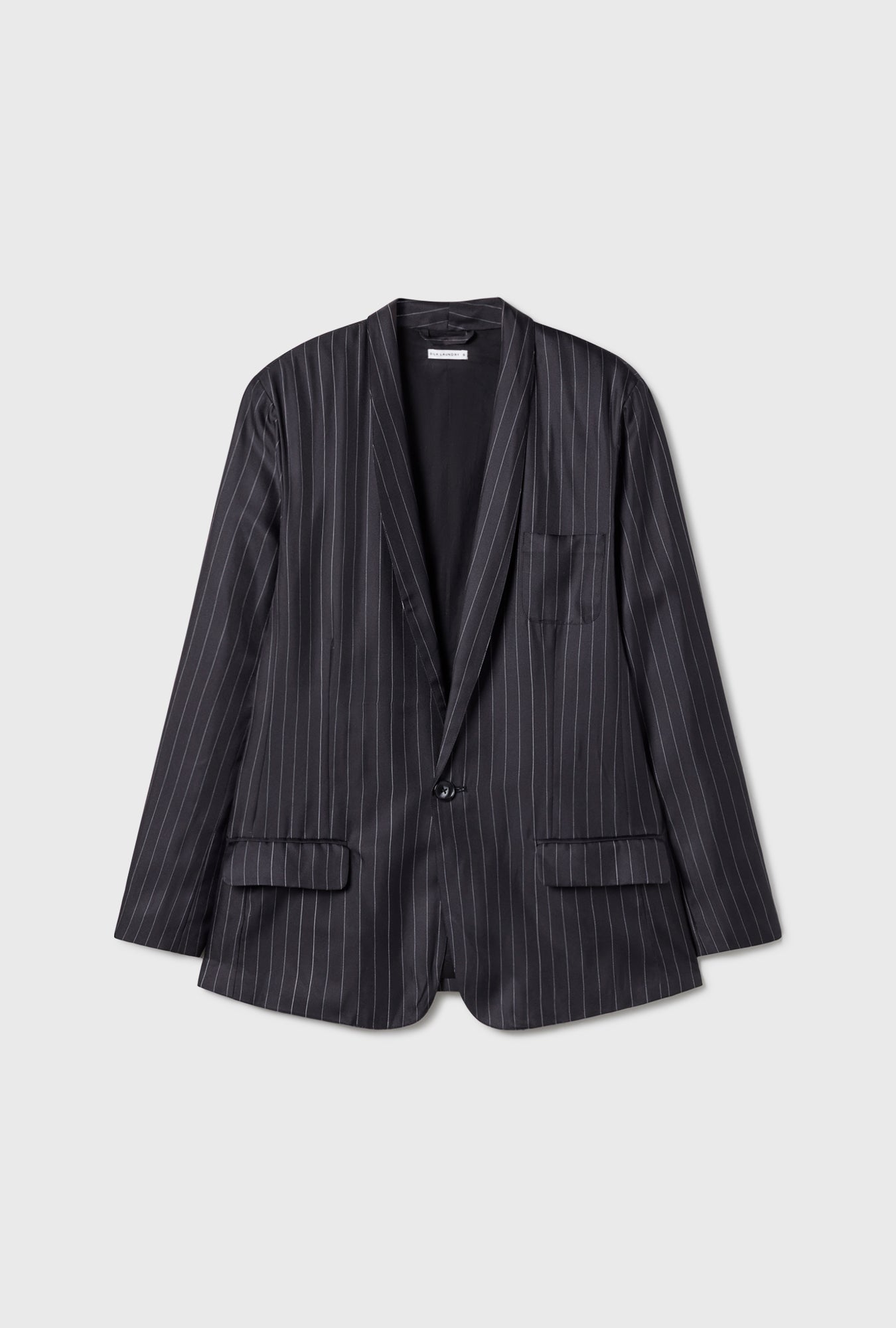 BLAZER TWILL MIAMI PINSTRIPE NOIR / BLANC