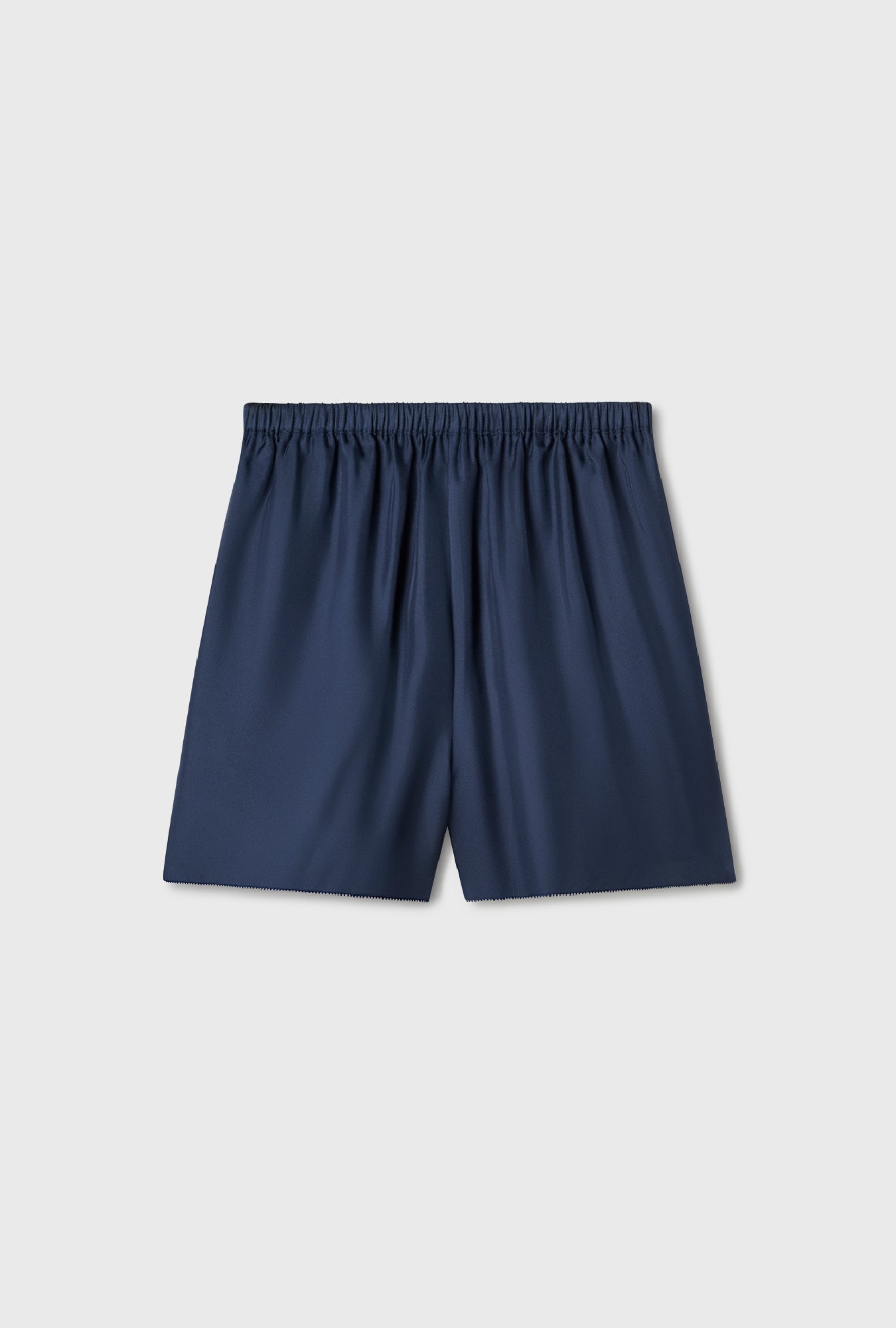 SHORT RACER EN TWILL MINUIT