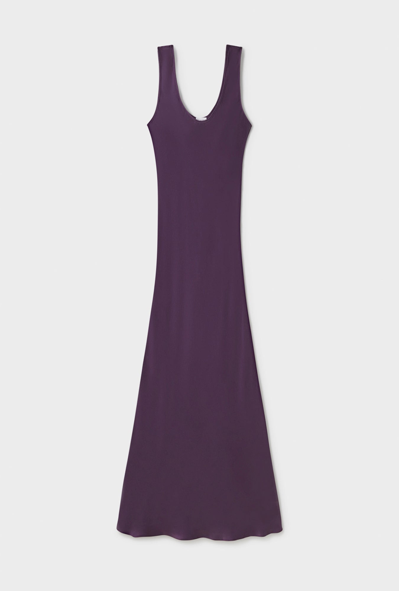 SCOOP NECK DRESS BLACKBERRY