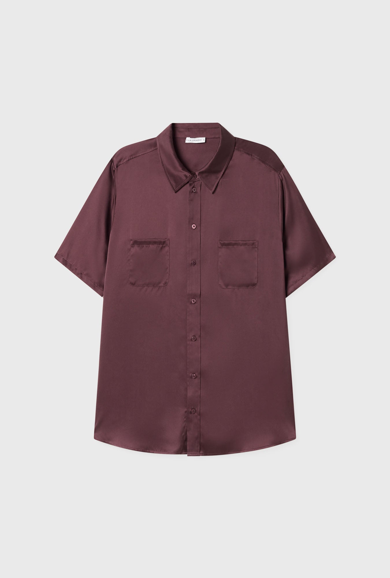 CHEMISE PETIT AMI À MANCHES COURTES CACAO