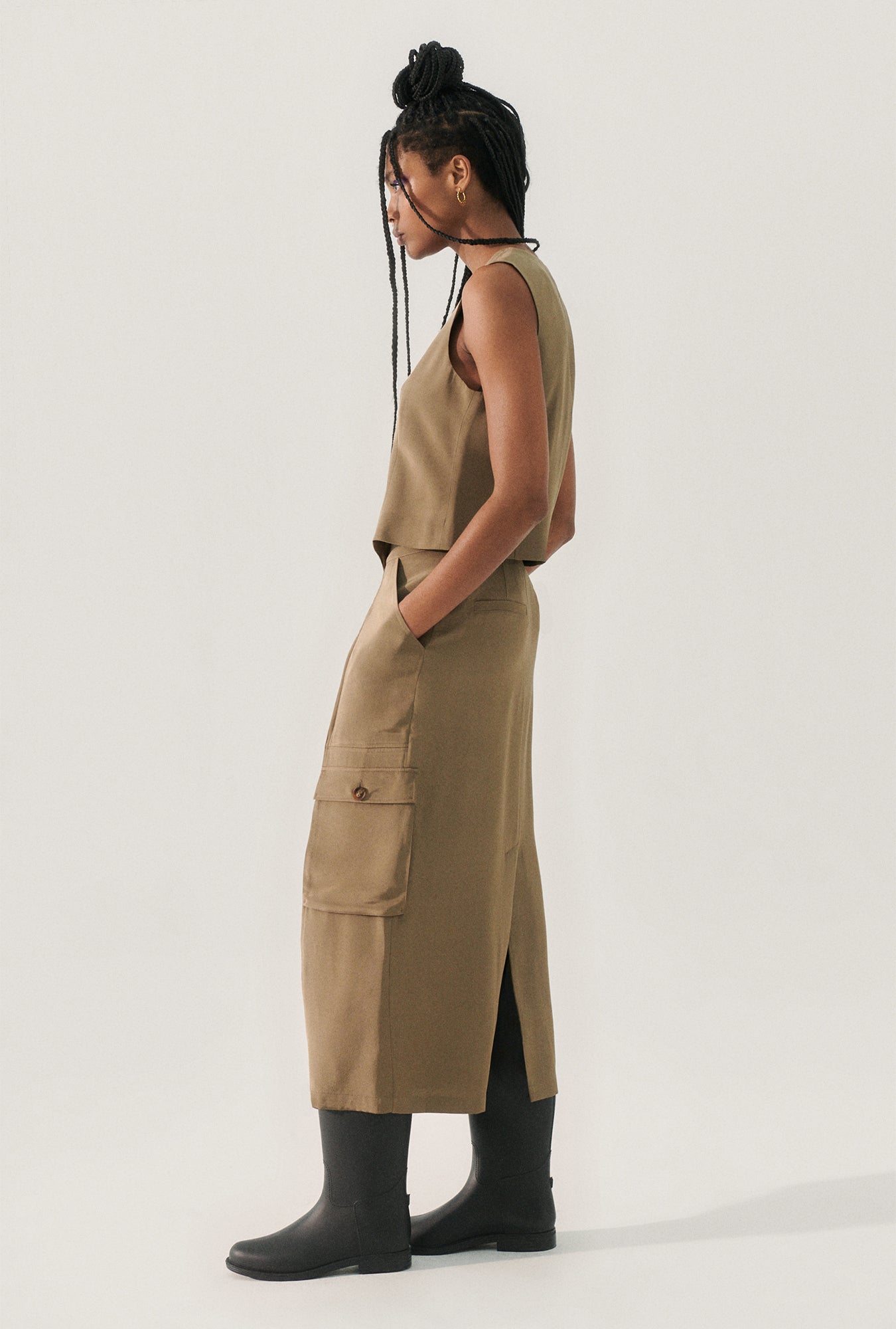 CDC LONG SUIT SKIRT CUB