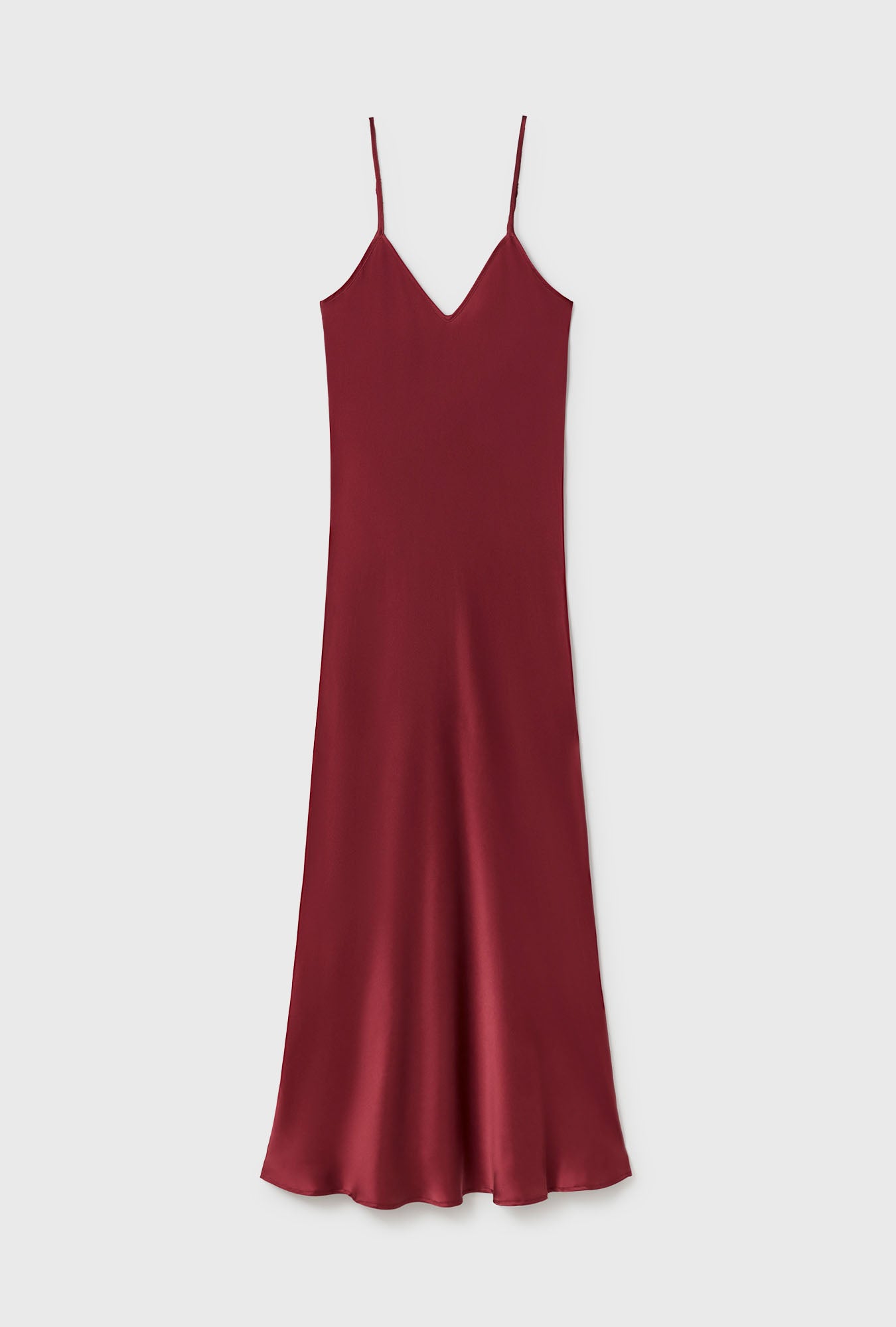 90S SLIP DRESS GARNET