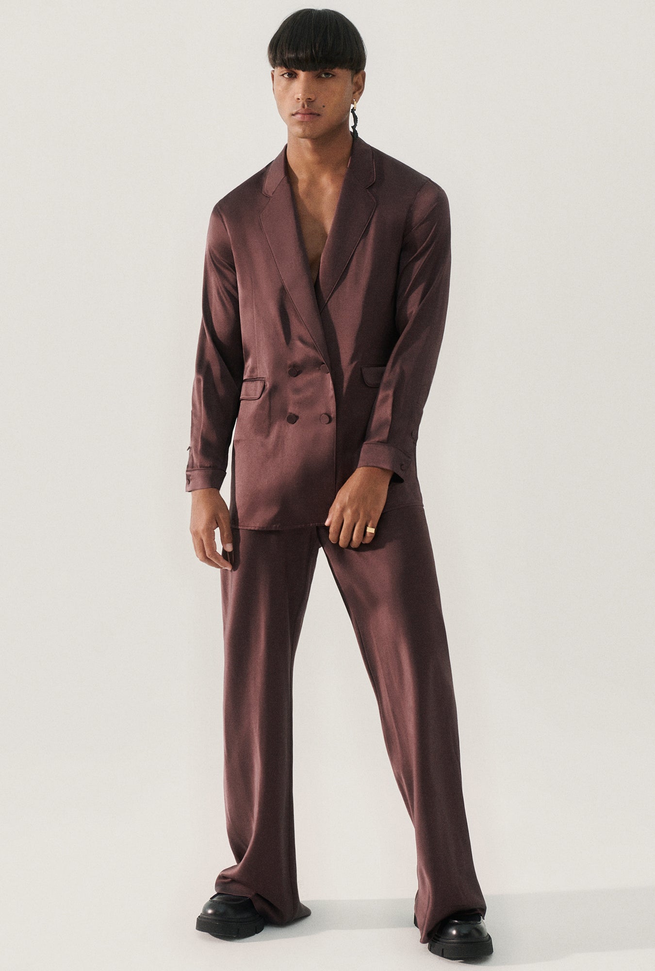 BLAZER DÉCONTRACTÉ CACAO