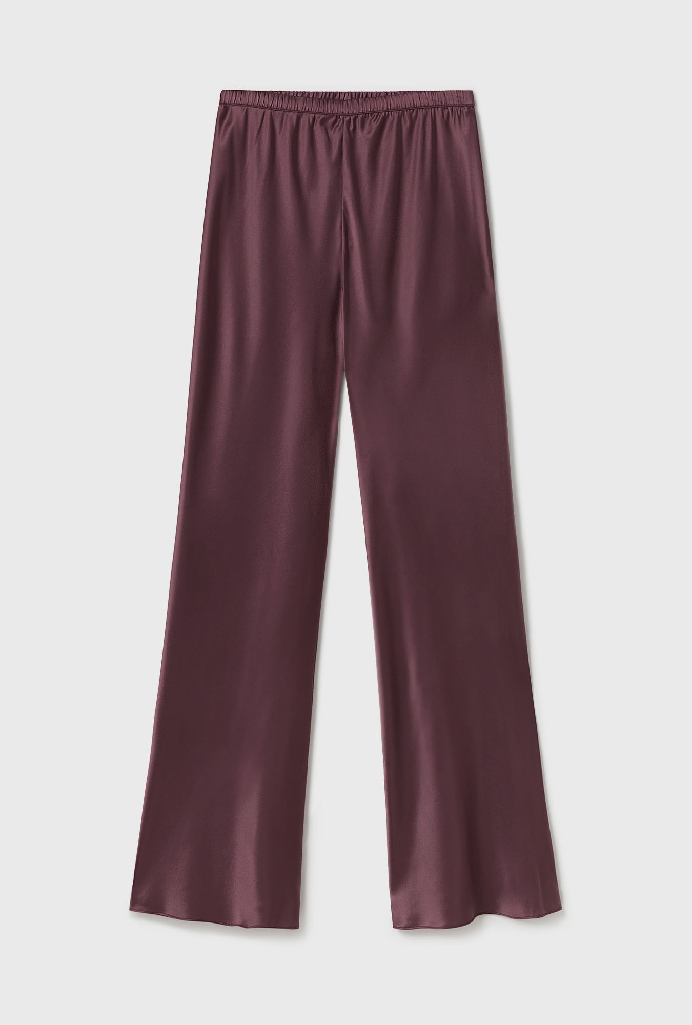 PANTALON COUPE BIAIS CACAO