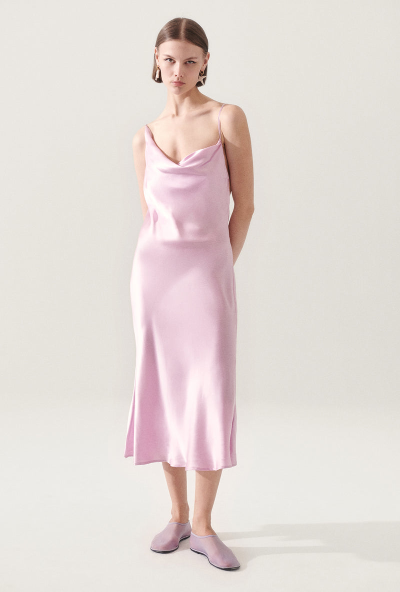 CARRIE DRESS LILAC