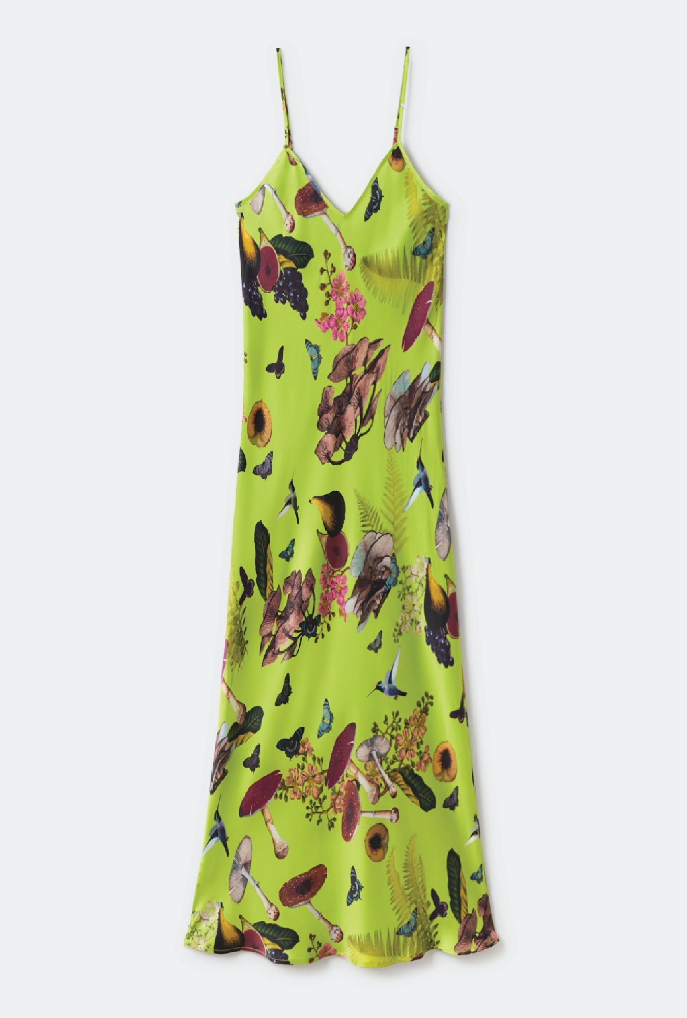 90S SLIP DRESS MAGIC MUSHROOM FERN