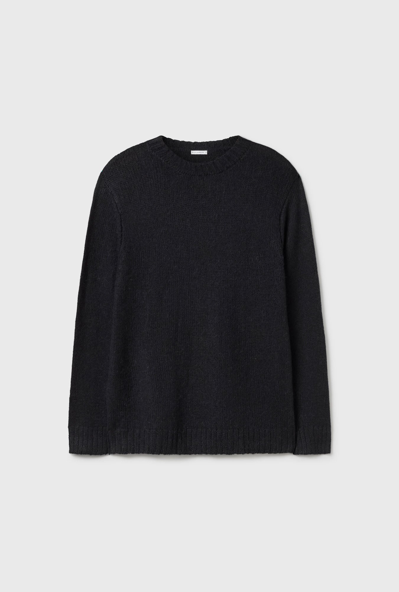 KNIT CREWNECK BLACK