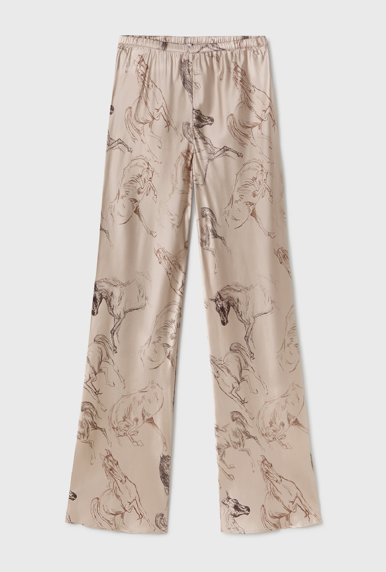 BIAS CUT PANTS WILD HORSES